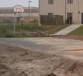 Grading a Basketball Court County Line Paving Powhatan, VA 